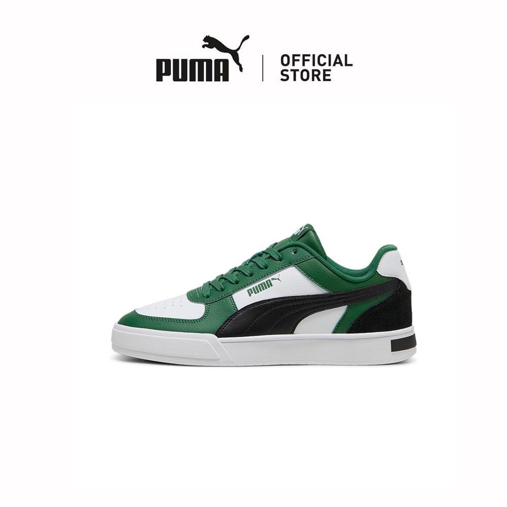 PUMA Unisex Caven Mix Sneakers (Green)