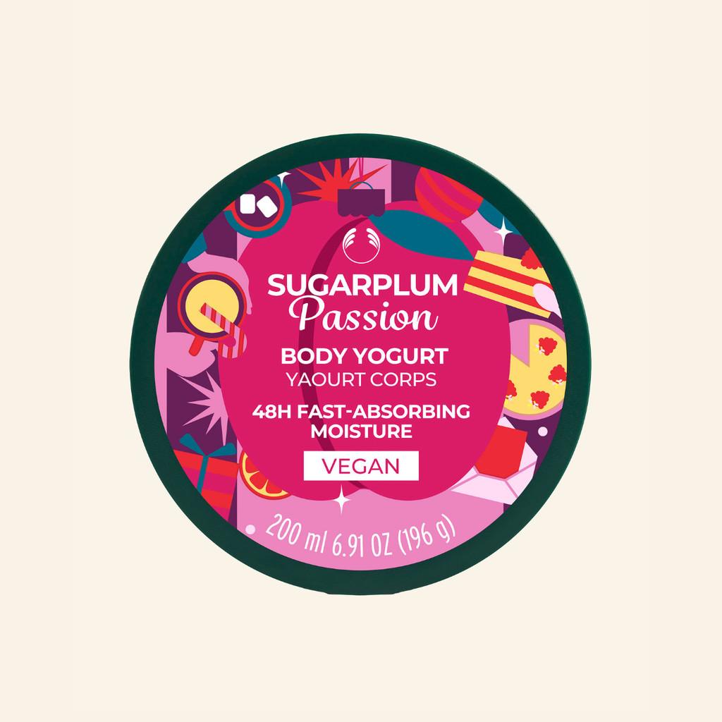 The Body Shop Sugarplum Passion Body Yogurt