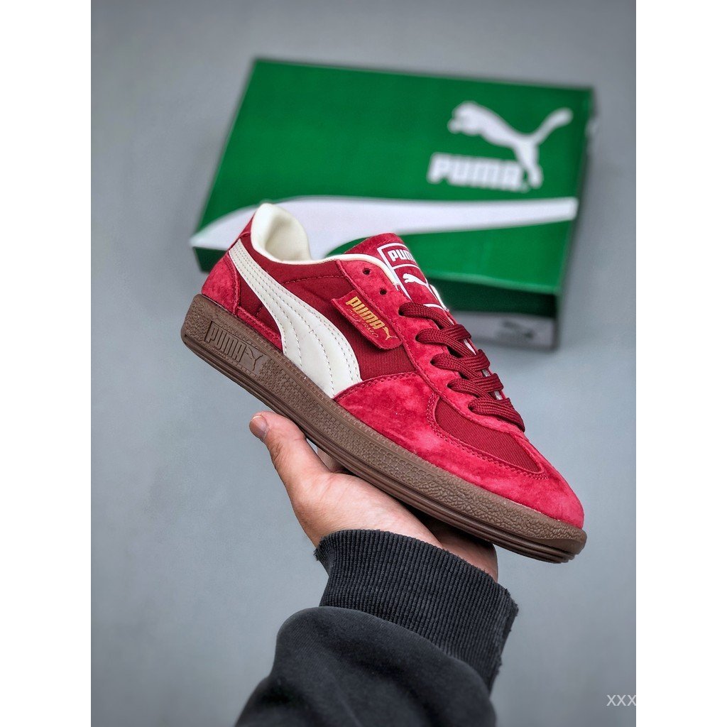 Puma shoes/Puma sneakers Palermo OG Men Women sneakers Sports shoes Flat shoes Dad shoes Anti-Slip Flat Campus Street Trendy DPU4