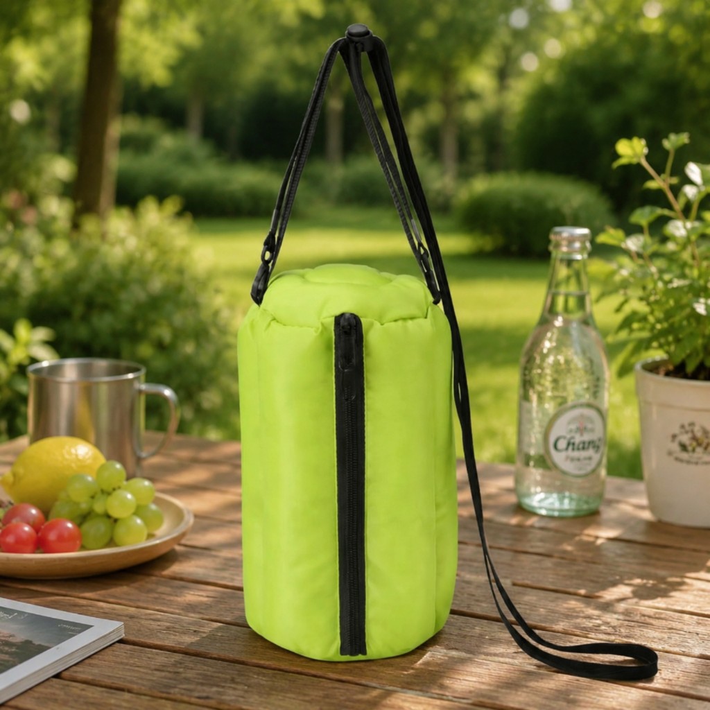 Insulated Water Bottle Bag Padded Insulated Water Bottle Carrier Hydration Gear Soft-Shell