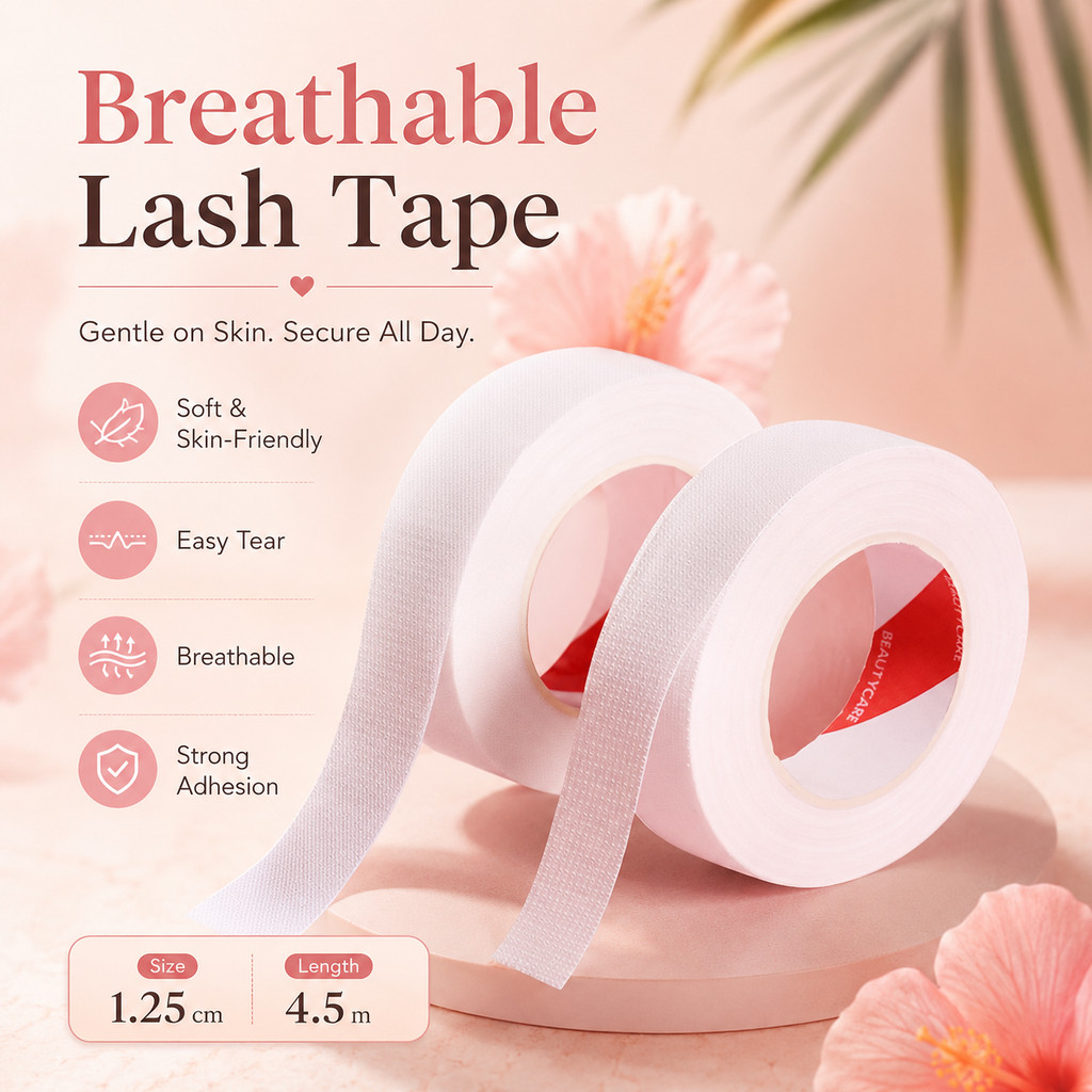 9m Breathable Micropore Surgical Tape Microfoam Medical Tapes Cosmetic Make Up Lash Tape MakeupTools