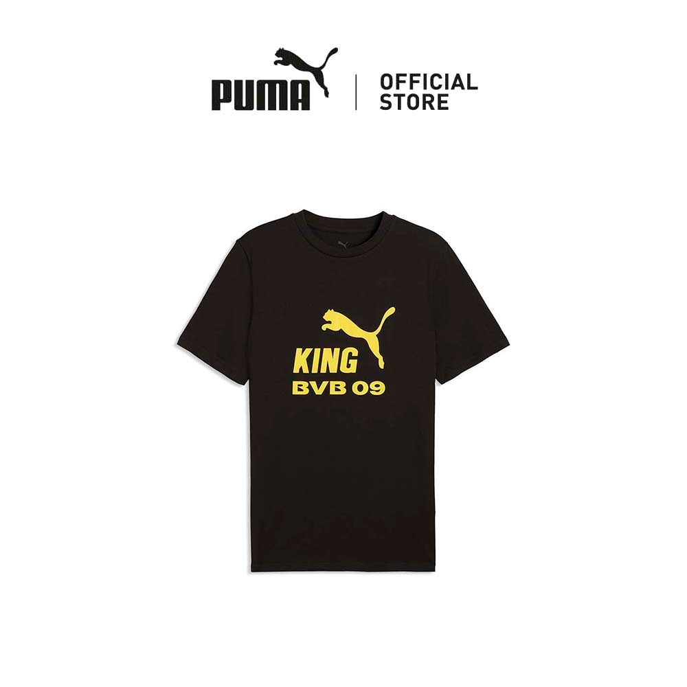 PUMA Borussia Dortmund KING Logo Men's Tee