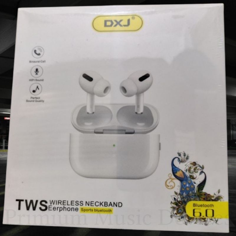 DXJ-05 TWS Bluetooth 6.0 Wireless Earphones | Waterproof I Ready Stock.