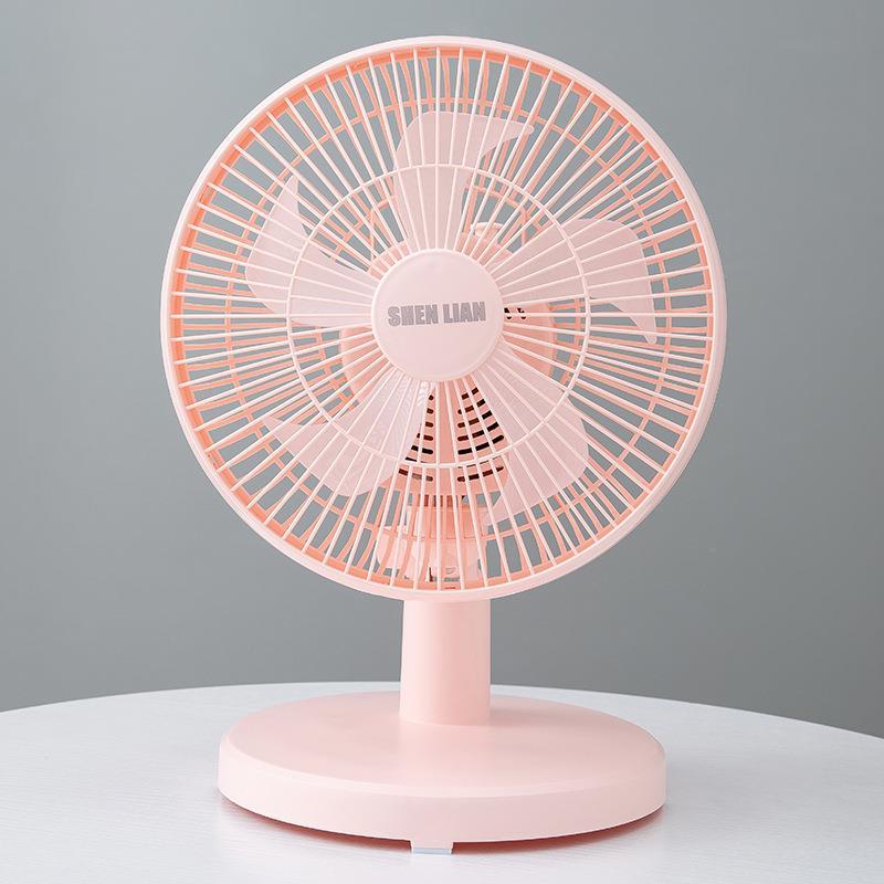 kipas angin meja p Kipas dinding mini Electric Fan Household Student Dormitory Bedside Table Fan Office Mini Desktop Silent Desktop Small Fan