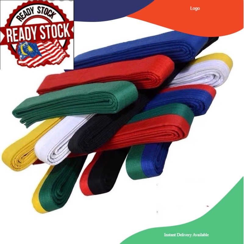 Tali Pinggang Taekwondo/ KARATE /SILAT/ PINGGANG SILAMBAM Ordinary Taekwondo Belt / KARATE /SILAT/ SILANBAM BELT
