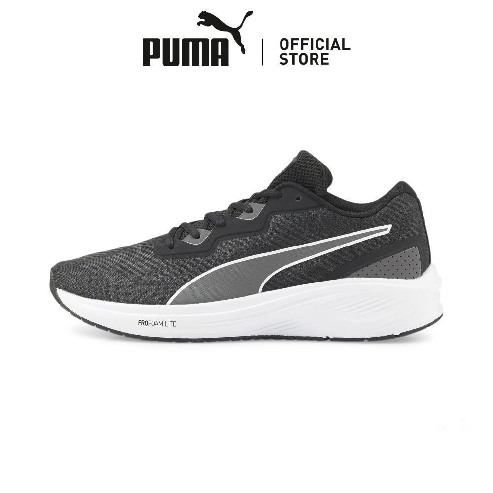 PUMA Unisex Aviator ProFoam Sky Running Shoes (Black - White Size 3 - 8.5)