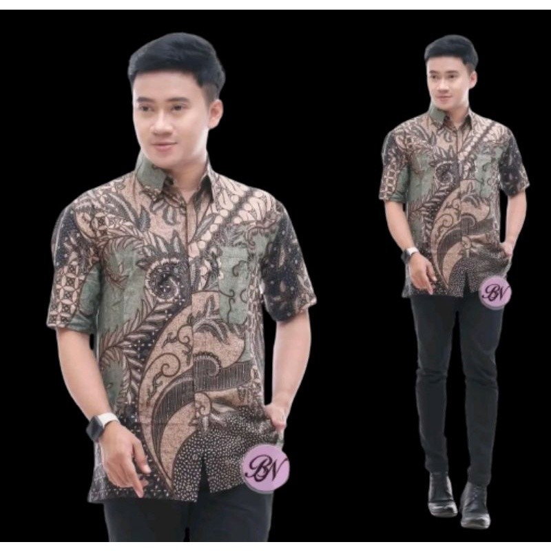 Quality Premium KEMEJA Men's batik ML XL XXL latest shirt casual motif 2024 Have Must - Image 3