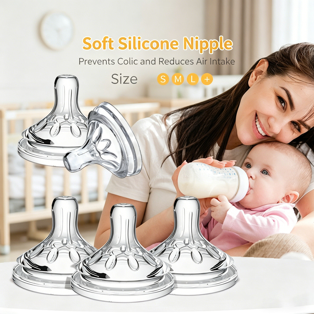 BN Teat Anti Colic Nipple Puting Botol Susu Baby Pacifier milk bottle teat puting susu