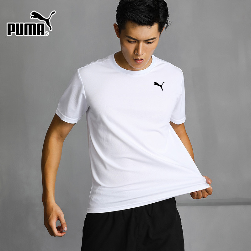 Inter 丨 PUMA PUMA Short-Sleeved Men 2026 Summer New Style Running Fitness Clothes Breathable Round Neck Quick-Drying T-Shirt