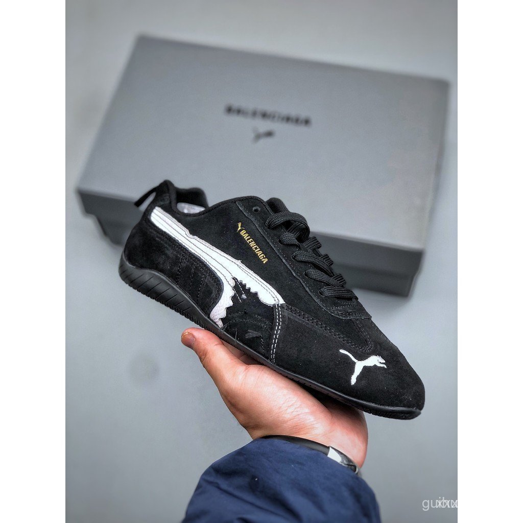 Puma shoes/Puma Speedcat Suede Men Women Casual shoes Thin-Soled shoes Old shoes Flat shoes Lace-Up Anti-Slip Student Party Europe America PZPB