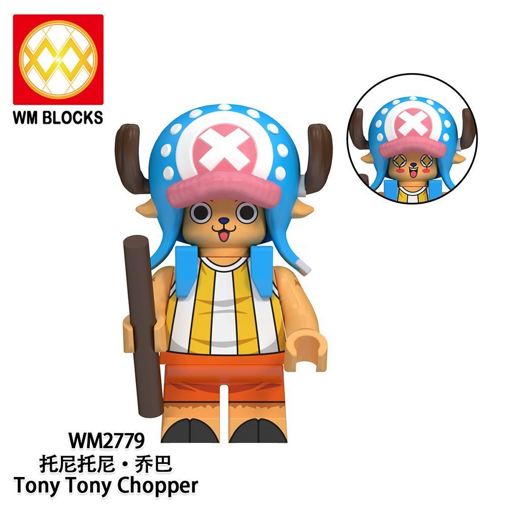 Compatible with Lego One Piece Anime Series Nicole Robin Zoro Assembled Model Building Block Toy Minifigure 26.3.22