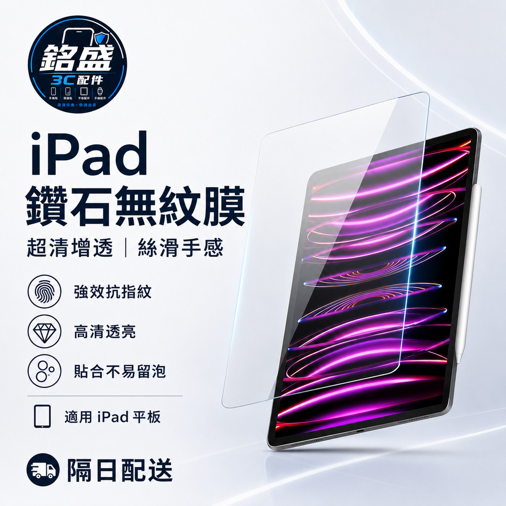 Full Version Glass Sticker Suitable for iPad Air M4 2026 Pro M5 mini7 8.3 inch Protective Sticker 12th Generation 11 10 9