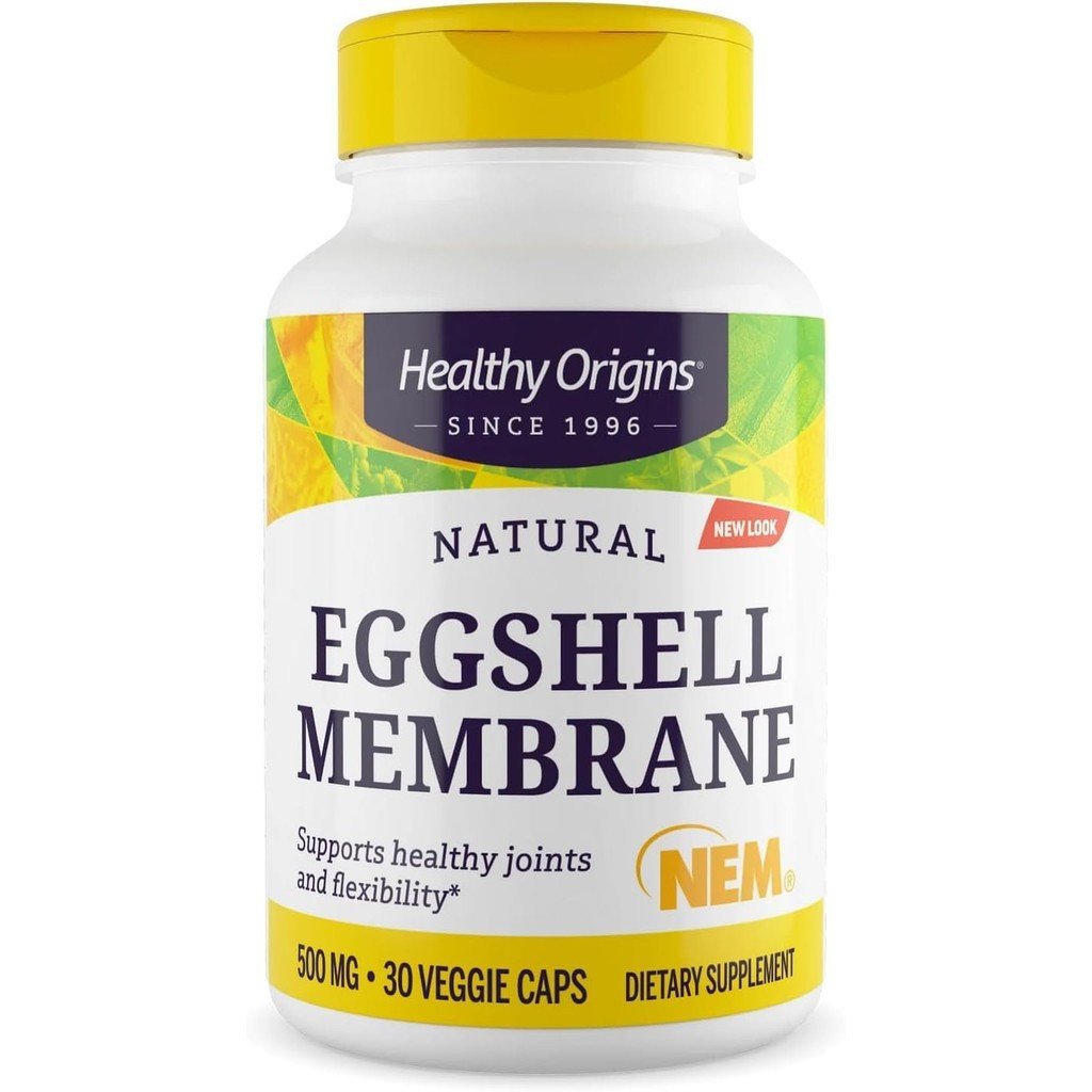 Healthy Origins Eggshell Membrane 500 mg (nem, Bukan Gmo, Bebas Gluten, Sokongan Sendi)…