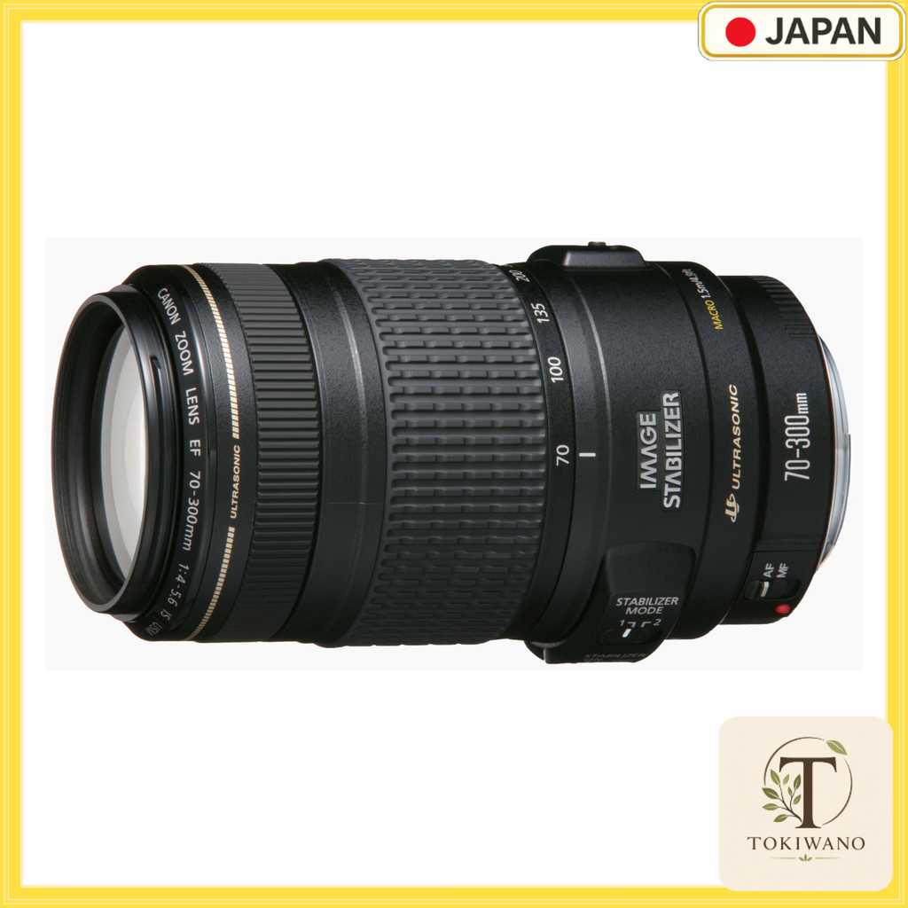 【 Used 】Canon EF70-300mm F4-5.6 IS USM Telephoto Zoom Lens (Full-Frame Compatible)