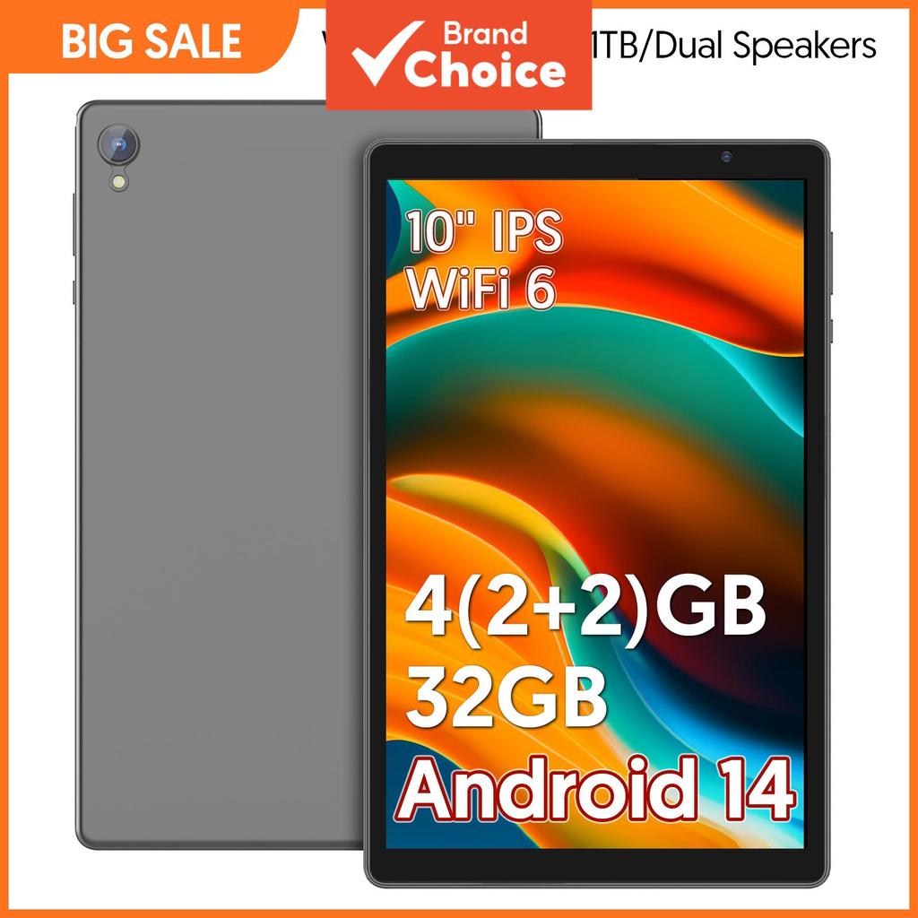Brand New BAKEN Tablet (10.0-inch large Full HD screen, 2GB+32GB, 5G support) WiFi, dual cameras, suitable as a gift, 6000mAh battery) Tablet BAKEN Baharu (Skrin 10.0 inci besar Full HD, 2GB+32GB, sokongan 5G) WiFi, kamera dwi, sesuai sebagai hadiah,