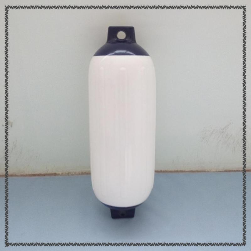 [MCA] Boat Bumper for Yacht Inflatable Boat Speedboat Marina 11x40cm Blue White 1pcs