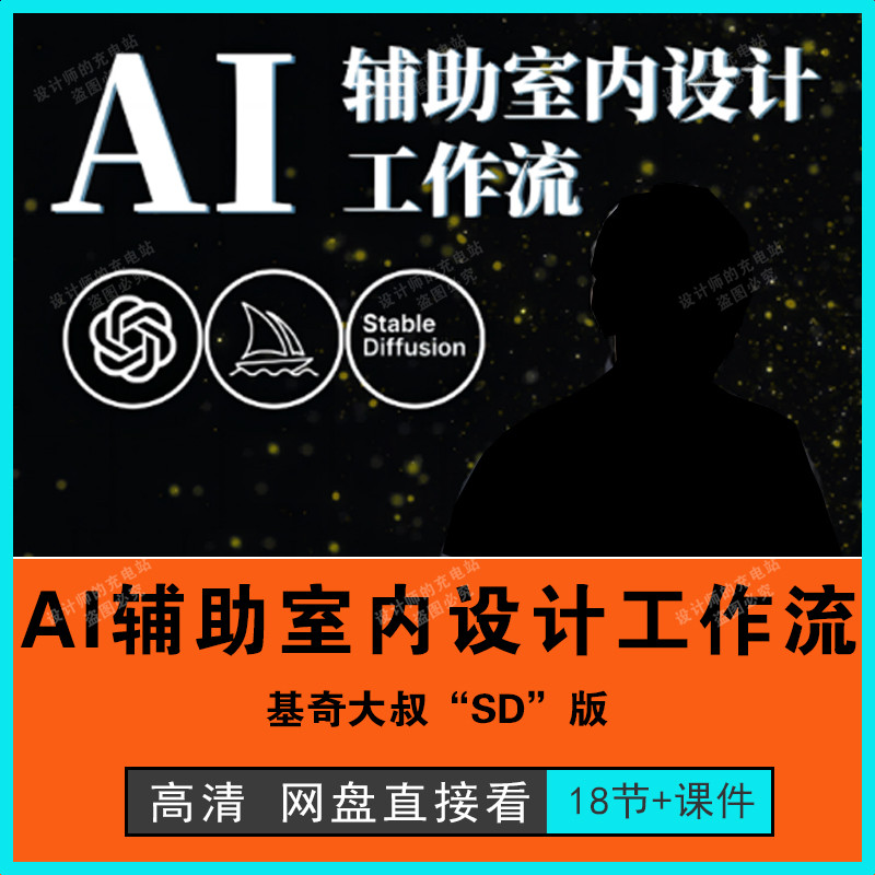AI Auxiliary Interior Design Workstream SD Version AI Smart Design StableDiffusion Course