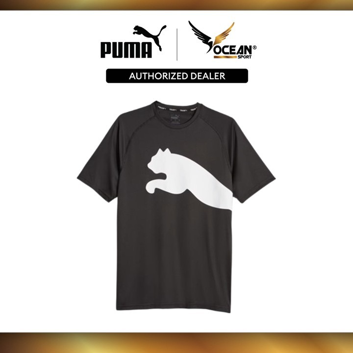 Puma Train All Day Big CAT Tee (Black) 52386301