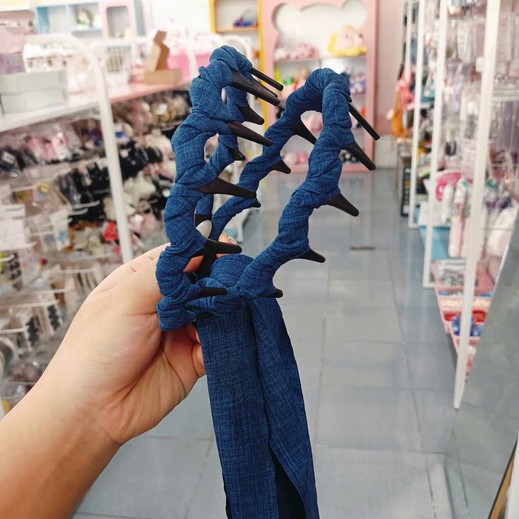 CUTE LONG BOW FABRIC HAIR MANE - WOMEN'S HAIR ACCESSORIES HELP YOU KEEP YOUR HAIR NEAT, CREATE A GENTLE AND ELEGANT STYLE