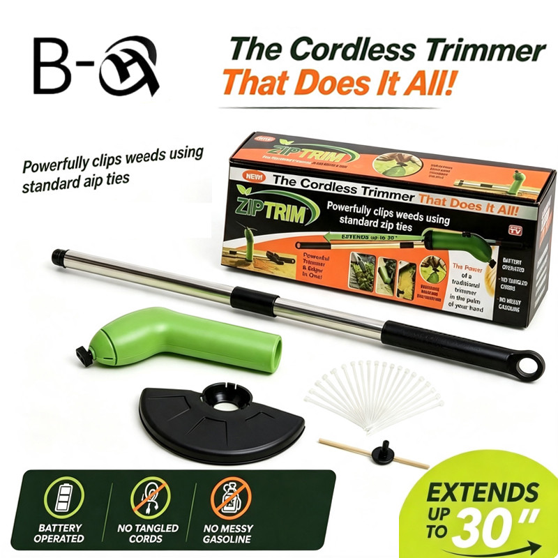 BHQ Cordless Grass Trimmer Lawn Mower Weed Garden Lawn Trimmer Handheld Cutter Mesin Potong Rumput