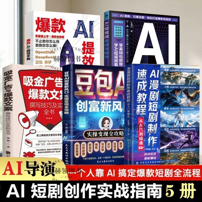 热卖中AI漫剧短剧制作速成教程 拒绝复杂操作 漫剧导演手把手带你出款 Hot-selling AI comic drama short-play production crash course: No complicated operations required, comic drama directors will guide you step-by-step to create your own works