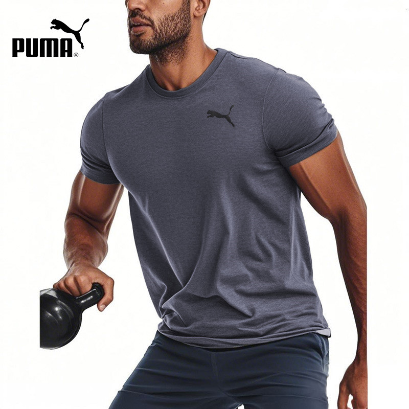 Inter 丨 PUMA PUMA Quick-Drying T-Shirt Men's 2026 Summer New Style Training Short-Sleeved Sportswear Round Neck Half-Sleeved