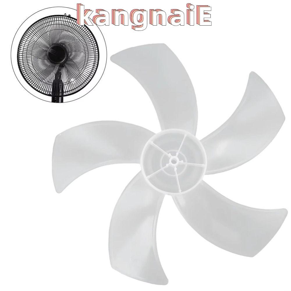 KANGNAI Fan Blade, Big Wind Plastic Five Blades Fan, Durable Slow Noise Leaf Floor Fan for Pedestal Fan Table Fan Wall Fan