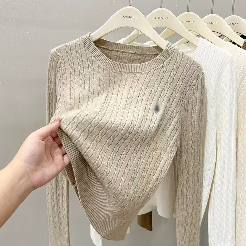 Sweater - Korean Style Long Sleeve Round Neck Knitwear | LT003