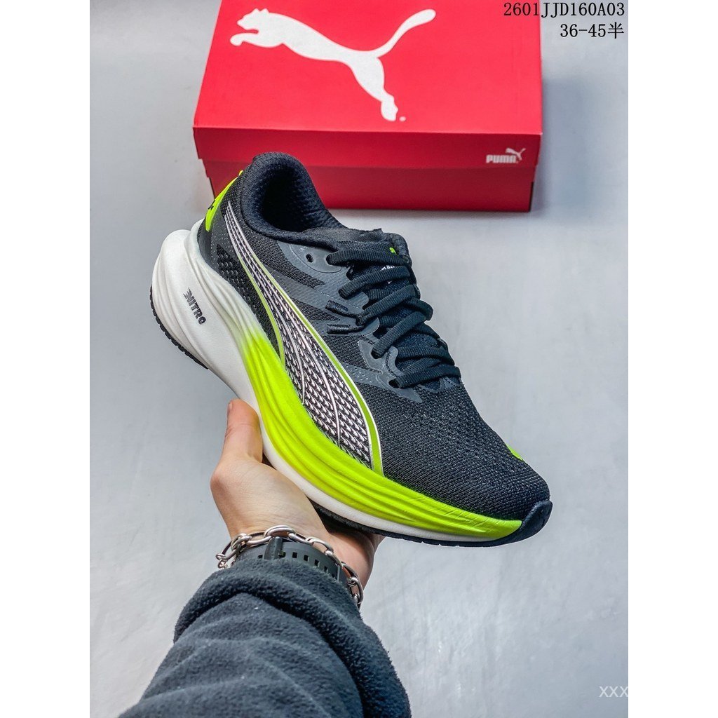 Puma shoes/Puma MagMax Nitro Men Women Running shoes Professional Running shoes Lightweight Running shoes Sports shoes Professional Sports Rebound Wear-Resistant Breathable Perspiration S5YC