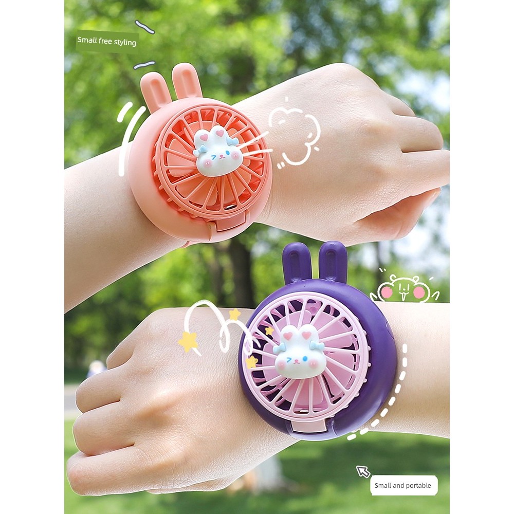 mini kipas kipas usb kereta usb kipas mini Usb Children Students Cooling Cute Portable Watch