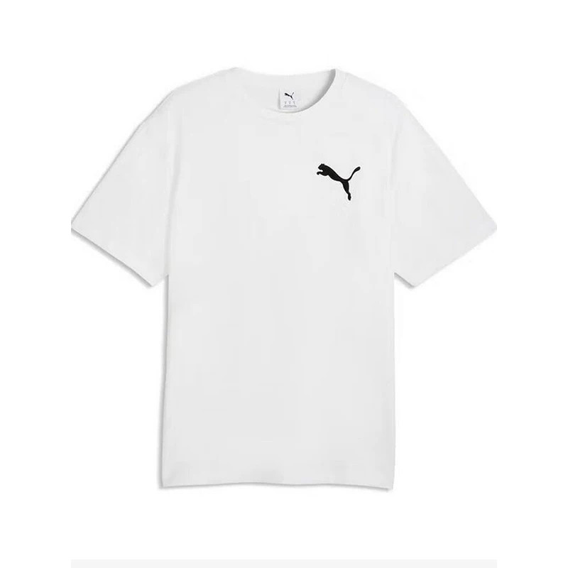 PUMA PUMA Men's Clothing 2026 Spring New Style ESS ELEVATED CAT Daily Casual T-Shirt637775
