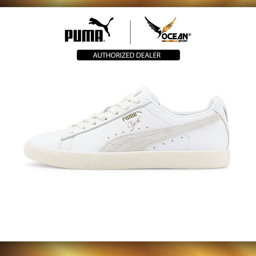 PUMA Clyde Base (PUMA White-Frosted Ivory)  39009101