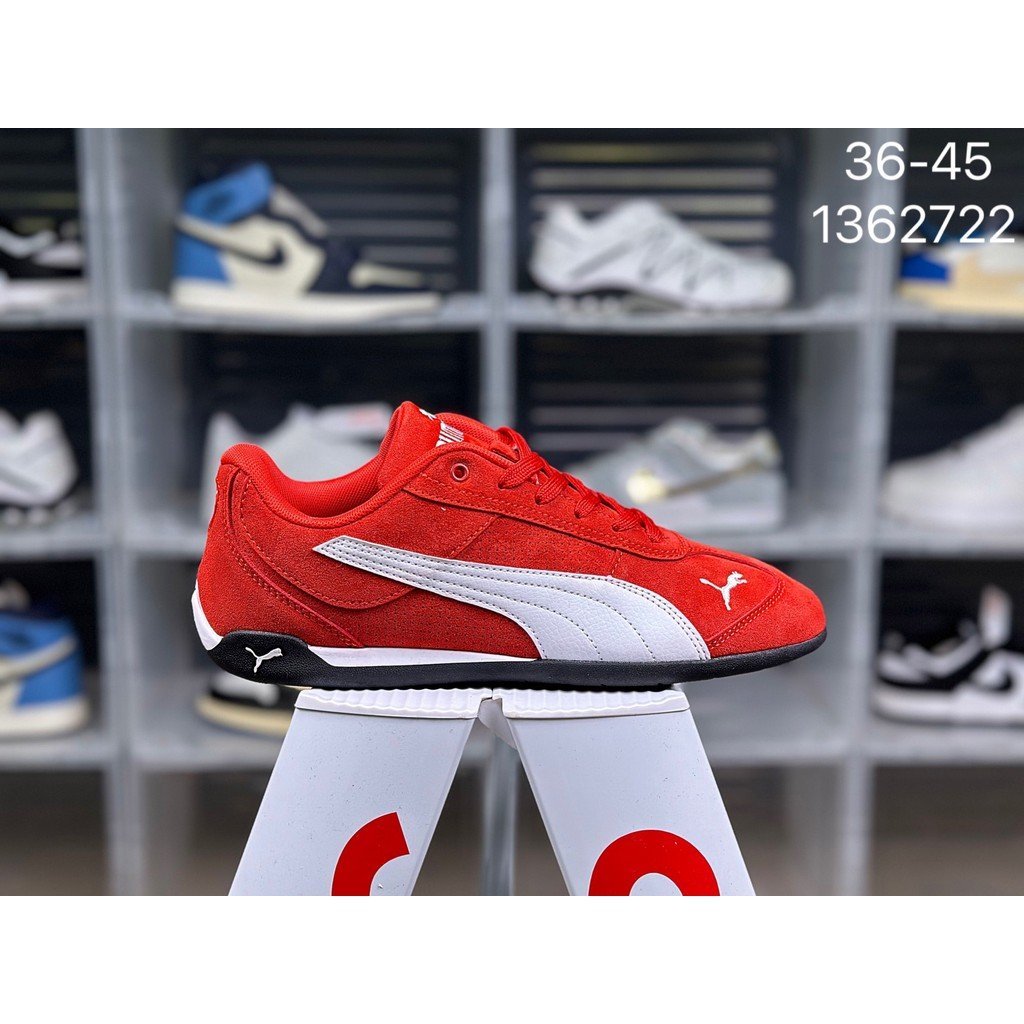 Puma shoes/Puma sneakers Speedcat OG Men Women Casual shoes sneakers Skateboard shoes Daily Commuter Japanese Shopping SQJ4
