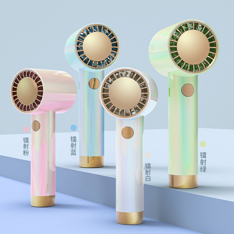 | 【kipas turbo mini】 | 制冷小风扇 kipas mini bateri tahan lama ♒Gradient Color USB Handheld Fan Turbo Small Fan Mini Portable Lanyard Portable Charging Fan Cross-Border☀