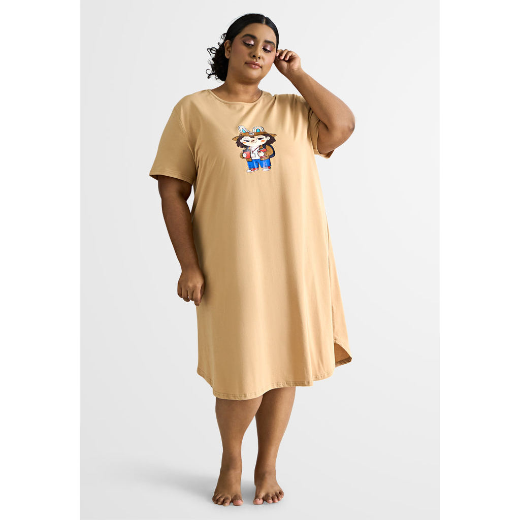 Missy Cotton Jersey Sleep Dress