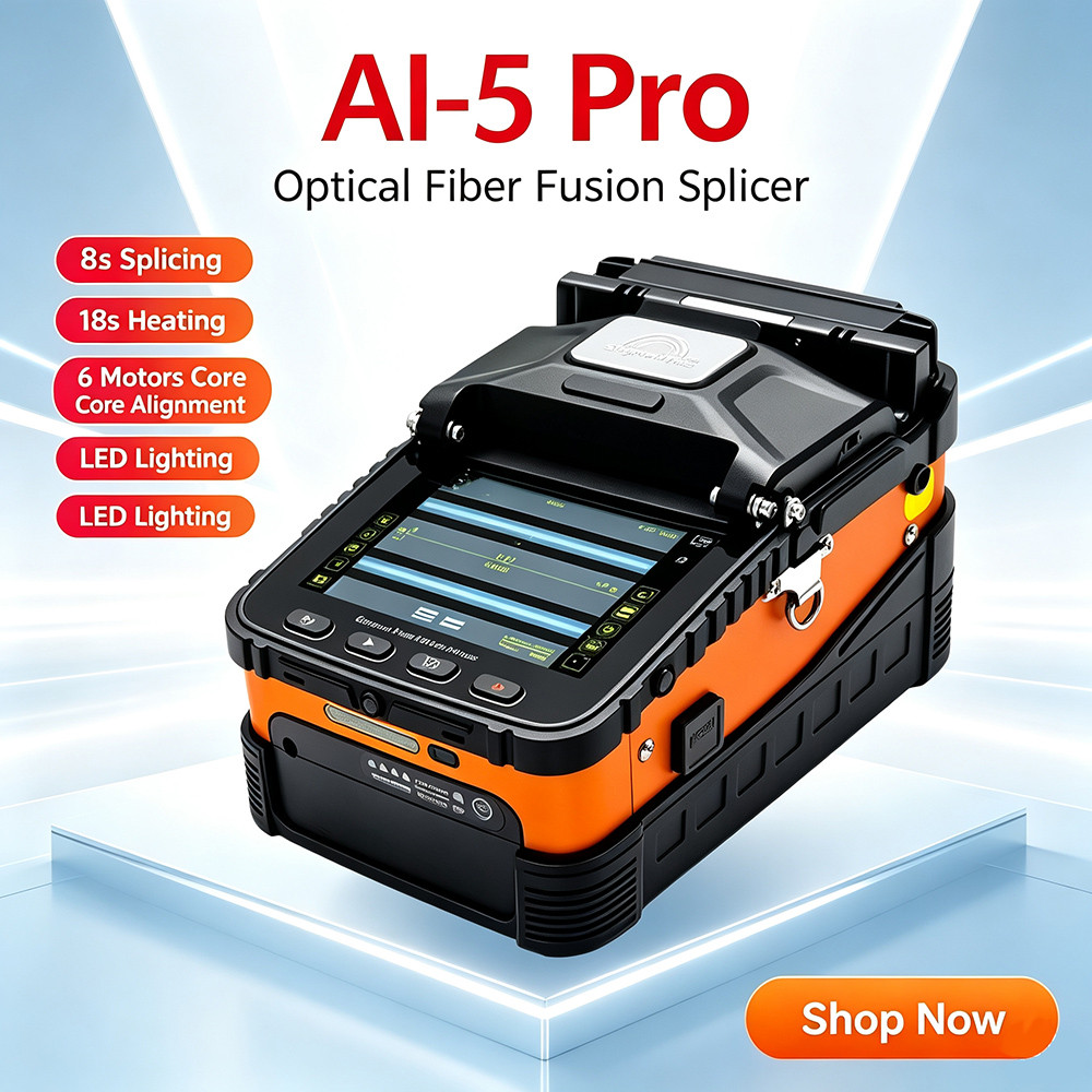 SignalfireAI-5 Pro AI-6C AI-6A plus  Ai-9 fusion splicer joinwit opticcal fiber Splicing Welding Machine and Equipment