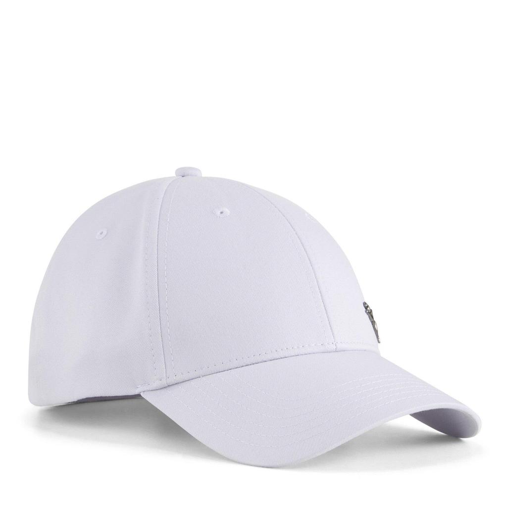 Puma Unisex Adults Essentials Metal PUMA Cat Baseball Cap (Vibrant Silver) - Sports Direct One Size