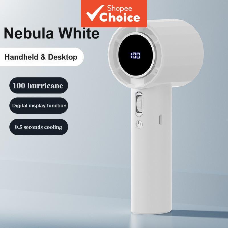 Refreshing new products, Fan, long-lasting battery, USB charging handheld fan, LED digital display, cooling, portable Produk baharu yang menyegarkan: Kipas Mini Genggam USB dengan Hayat Bateri Panjang, Paparan Digital LED dan Portabiliti