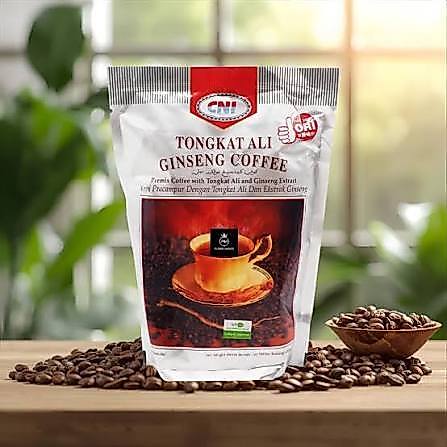 CNI Tongkat Ali Coffee 20 Sticks x 20g -100% Authentic- Premium Coffee with Tongkat Ali -Halal- Original