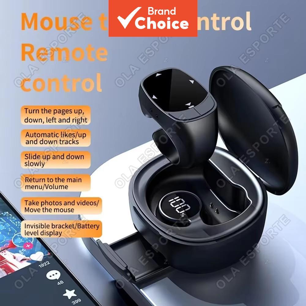  Bluetooth Ring Touch Screen Remote Control for iPhone Android, TikTok Video Scrolling, Ebook Page Turner, Music Playback, Photo Shutter  Cincin Bluetooth Kawalan Jauh Skrin Sentuh iPhone Android TikTok Video Tatal E-buku Pemutar Halaman Main Balik Muzik