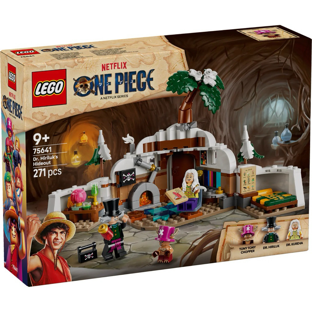 Lego One Piece 75641 Dr. Hiriluk's Hideout New Products 1