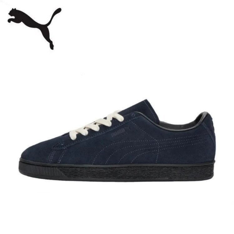 【PUMA Officiаl】PUMA Suede XL Unisex Low Cut Dark Blue Sneakers