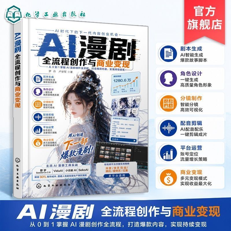 AI漫剧全流程创作与商业变现 行业认知框架 AI工具拆解选题定位 The entire process of AI comic creation and commercial monetization: Industry cognitive framework, AI tool analysis, and topic positioning