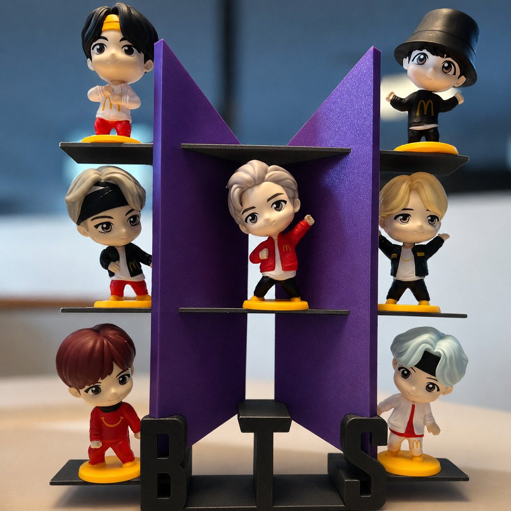 Expositor BTS Logo para 7 TinyTan