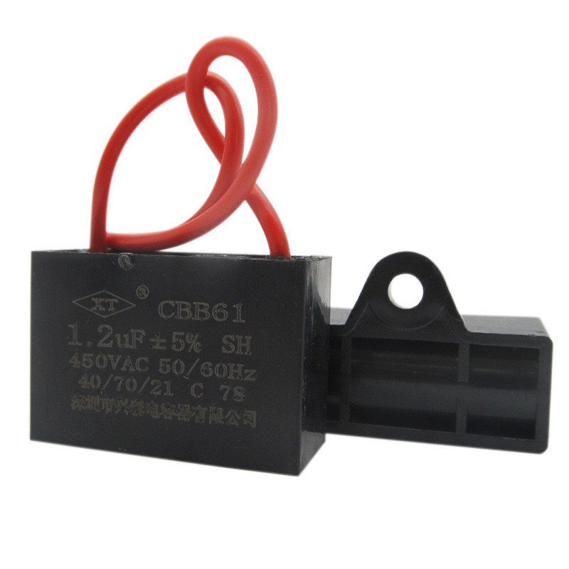 New Product Universal CBB61 Electric Fan Starter Capacitor 1.2 UF 450V500V Floor Fan Table Fan Wall-Mounted Fan Capacitor Z1II