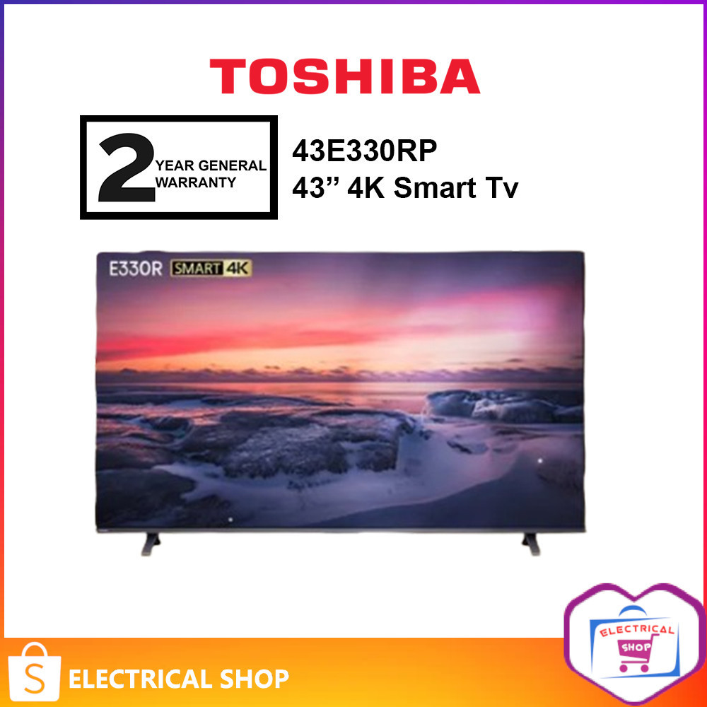Toshiba 43" 4K E330RP UHD Smart TV 43E330RP Television