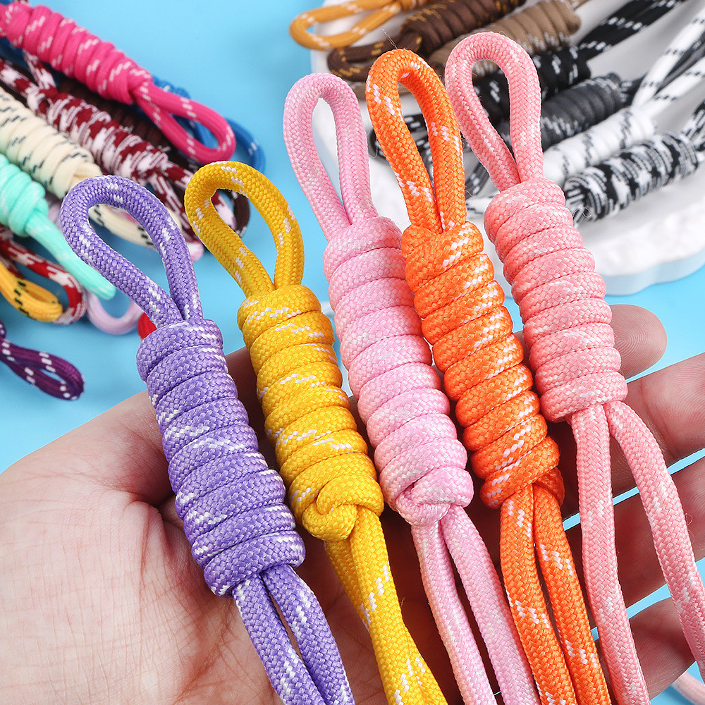 Colorful INS Umbrella Rope Miu Series Nylon Rope DIY Pendant Backpack Hanger Hanging Rope Mobile Phone Rope Weaving Toy Pendant