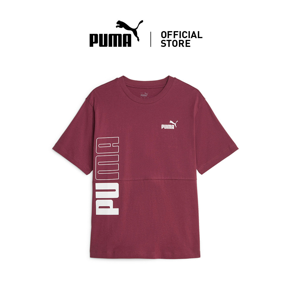 [NEW] PUMA POWER Women's Tee (Red)