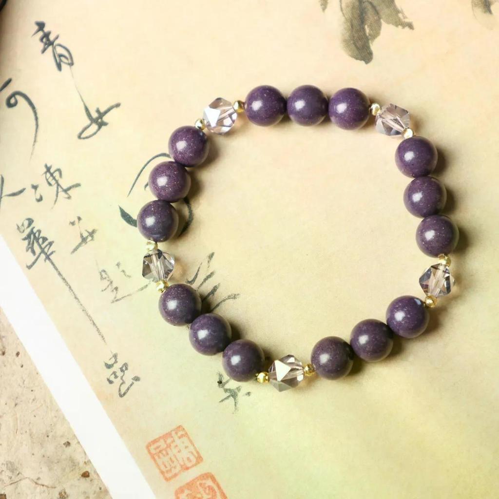 Non-Relic Herbal Ancient Method Natural Hexiang Beads Purple Qi Donglai Bracelet Soothing Liver Relieving Depression Relieving Dampness 非遗草本古法天然合香珠紫气东来手串疏肝解郁祛湿行气活血手链