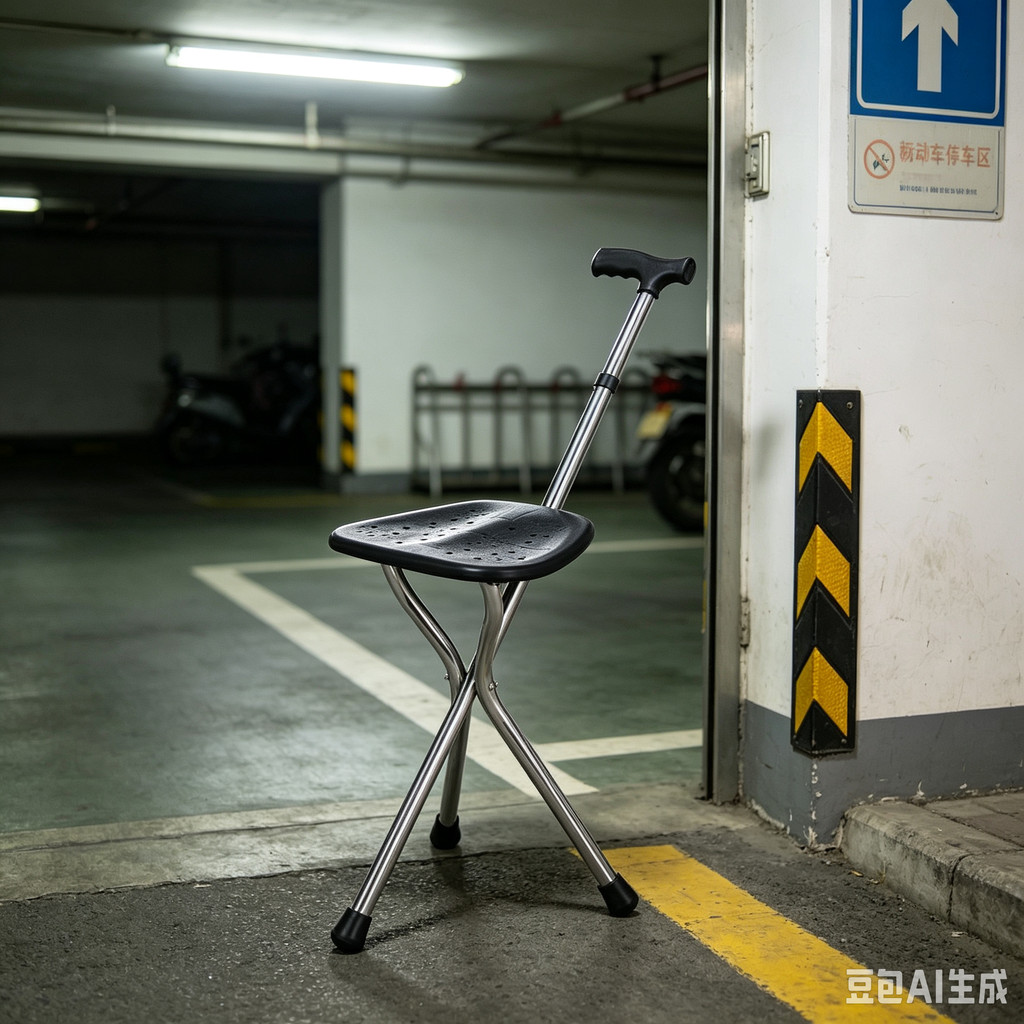 Walking Cane Stool Elderly Anti-slip Folding Walking Cane Chair-----&-*-&*&&*--&*&*-**&、walking aid、tongkat orang tua、tongkat lipat、tongkat 4 kaki、Foldable stick for elderly、 kaki 4、拐杖椅子